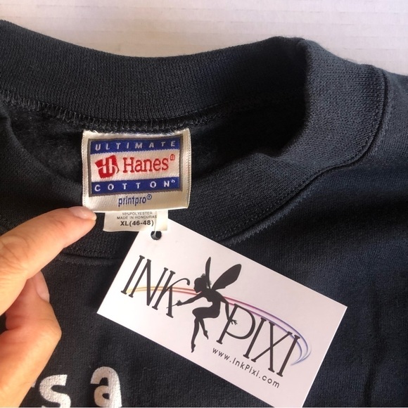 Ink Pixi It’s a Howard Thing Graphic Black Oversized Sweatshirt Size XL (46-48) - Picture 5 of 11